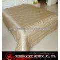 hot saling colorfull satin embroidered bedspread sets